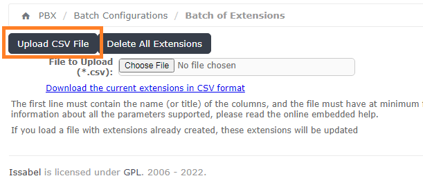 batch of extensions-issabel-4